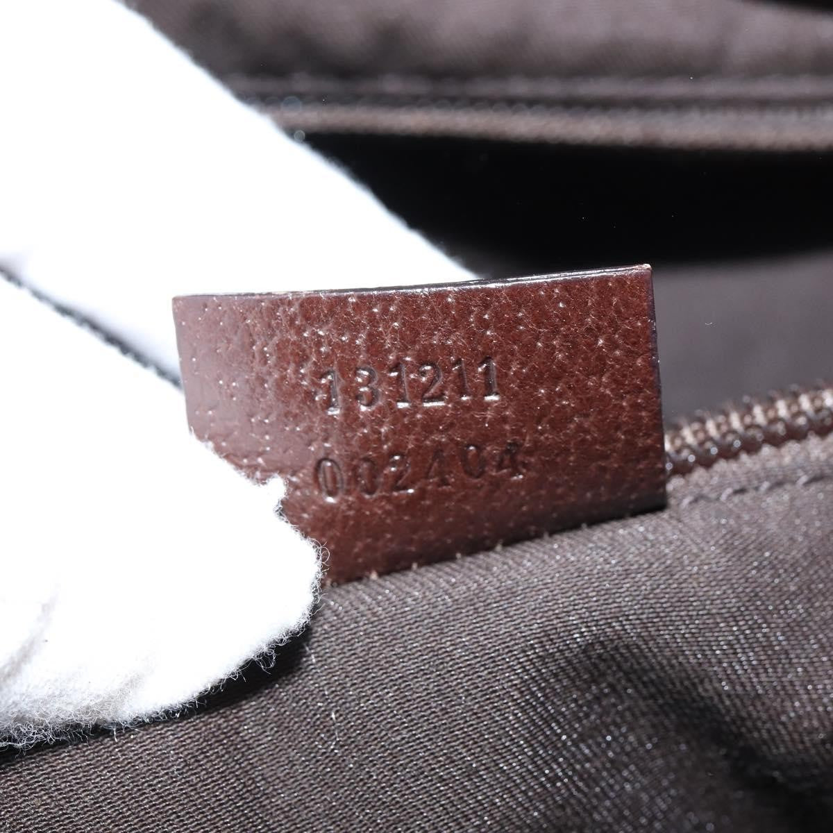 Gucci Front Pocket Messenger Bag GG Canvas