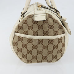 Gucci Trophy Boston Bag GG Canvas