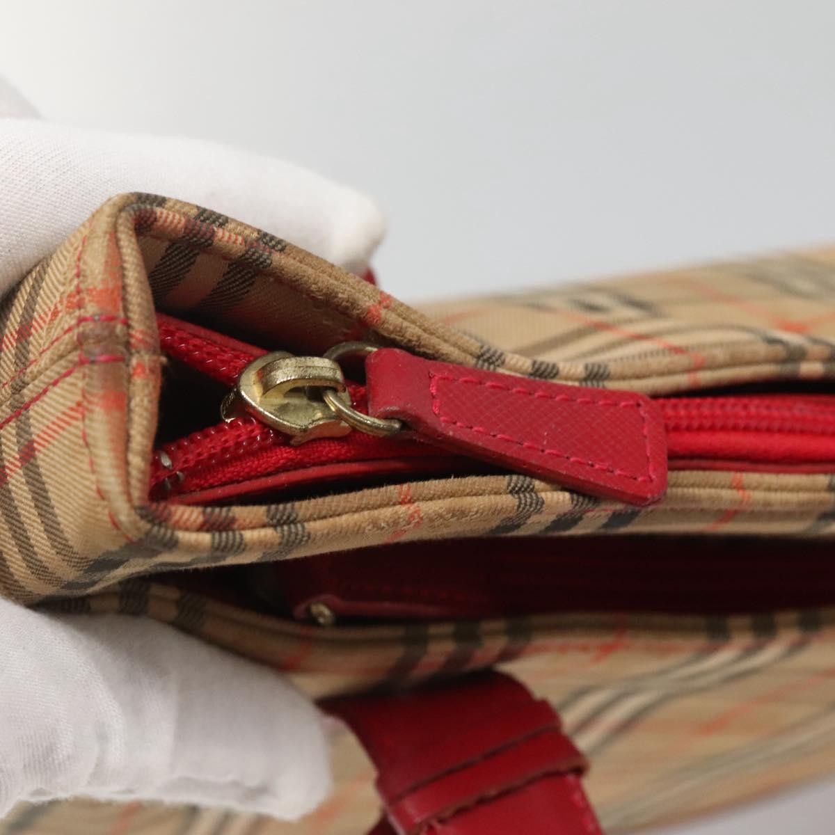 Burberry Nova Check Tote canvas check pattern