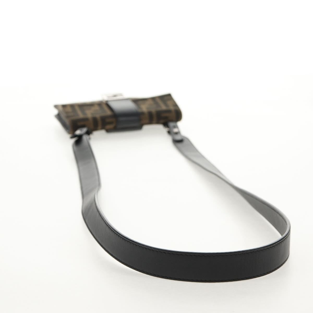 Fendi Baguette Convertible Belt Bag Zucca canvas