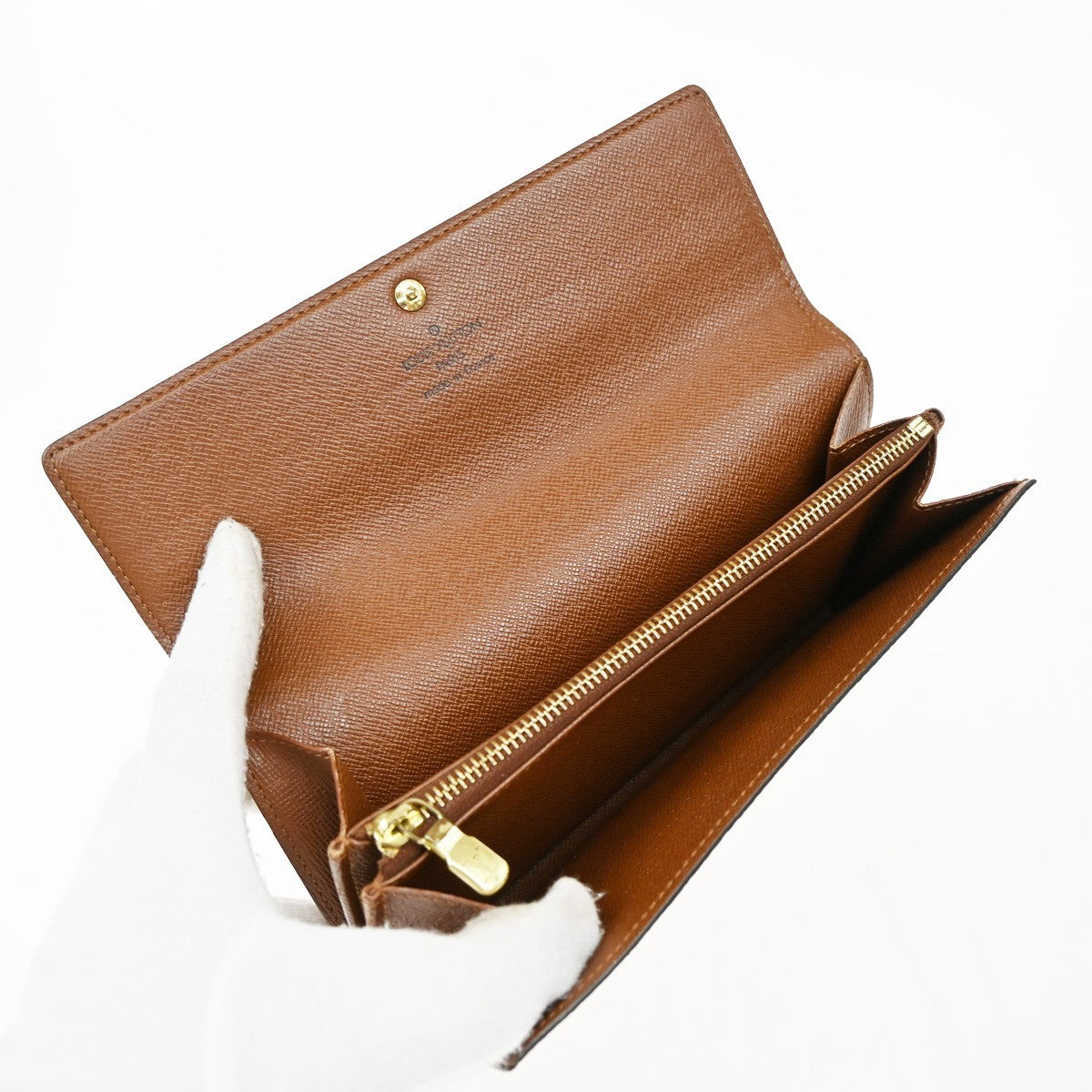 Louis Vuitton Vintage Sarah Wallet Monogram Canvas