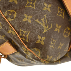 Louis Vuitton Saumur Handbag Monogram Canvas
