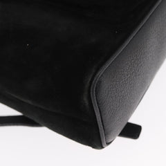 Gucci Vintage Bamboo Backpack Suede