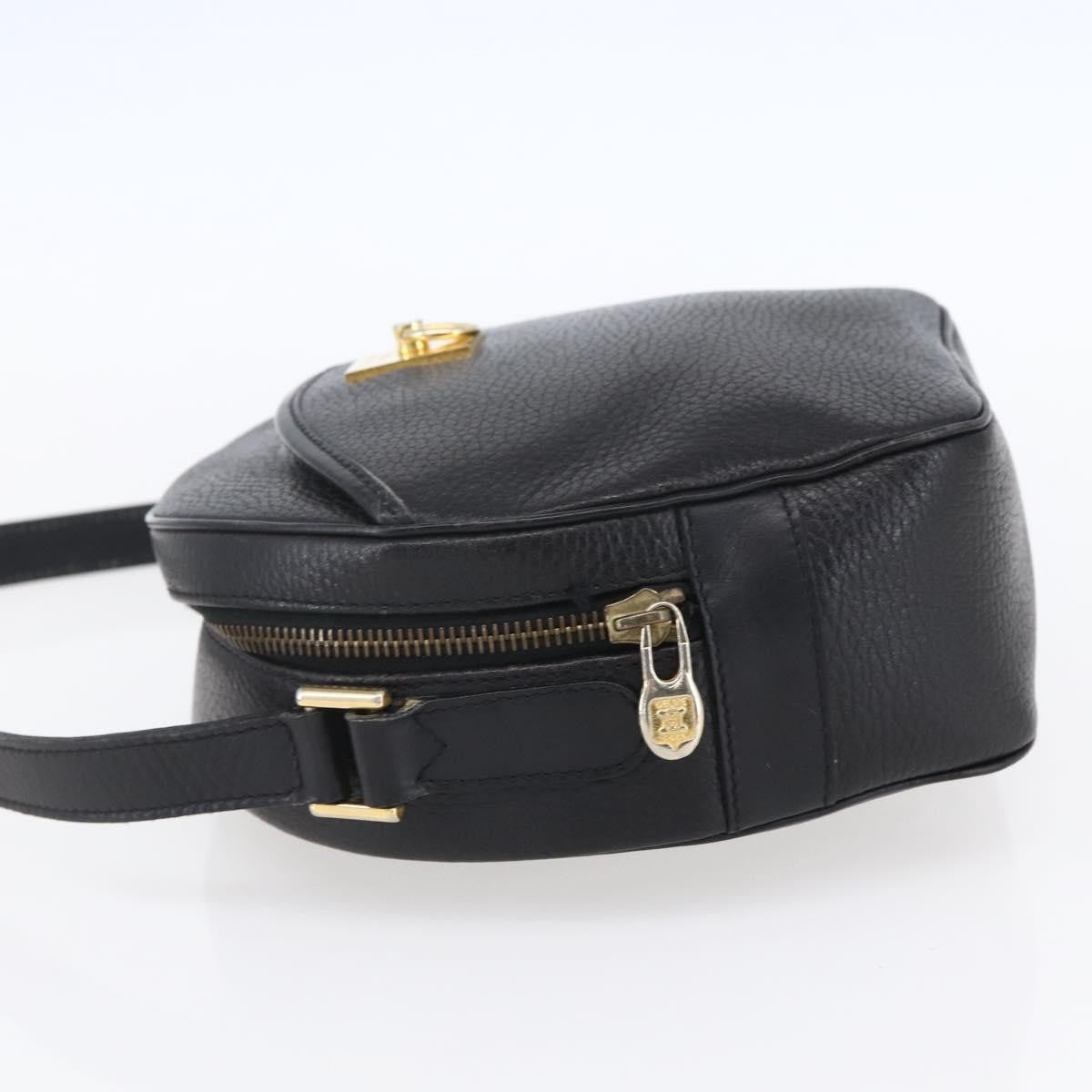 Celine Vintage Triomphe Shoulder Bag Leather