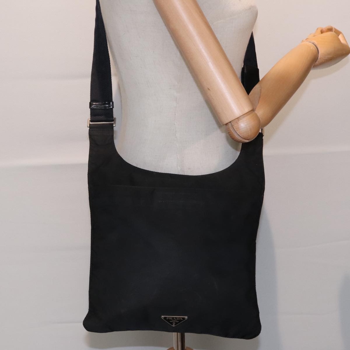 Prada Flat Messenger Bag Tessuto