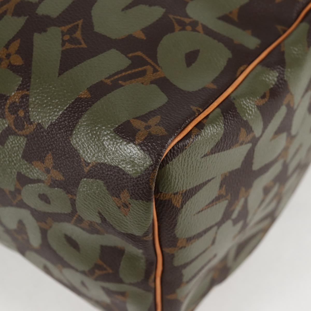 Louis Vuitton Speedy Handbag Limited Edition Monogram Graffiti