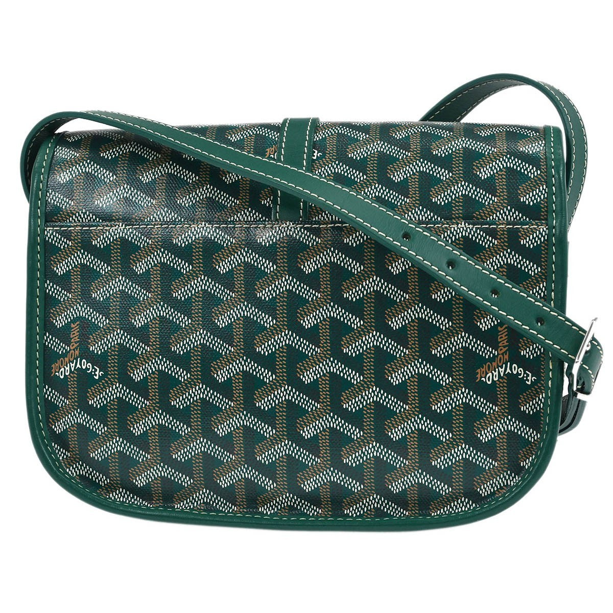 Goyard Belvedere II Messenger Bag Coated Canvas