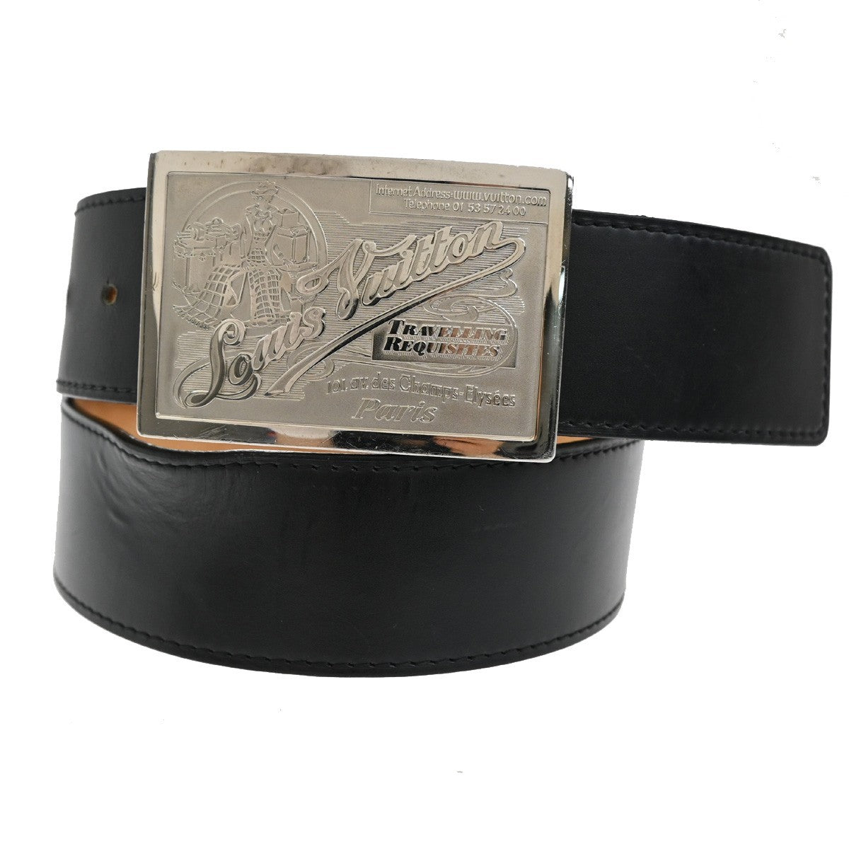 Louis Vuitton Travelling Requisites Belt Leather