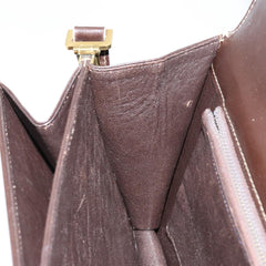Celine C Sulky Shoulder bag Canvas and Leather