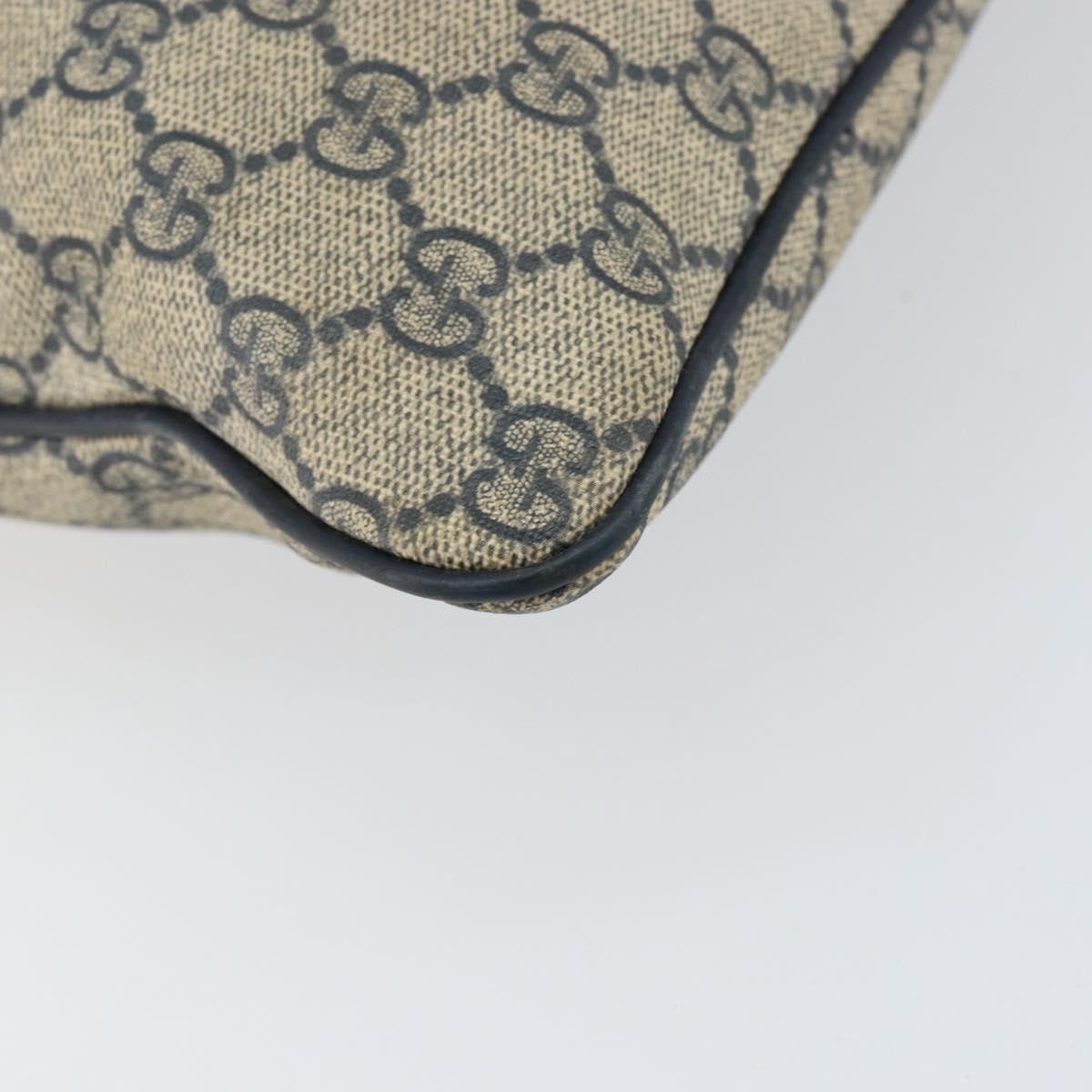 Gucci Zip Top Messenger Bag GG Coated Canvas