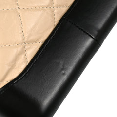 Chanel Bicolor Gabrielle Hobo Quilted Aged Calfskin