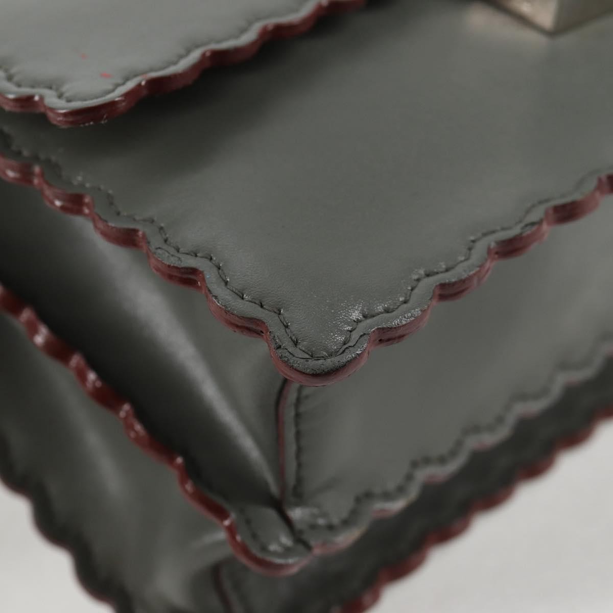 Fendi Kan I Bag Leather