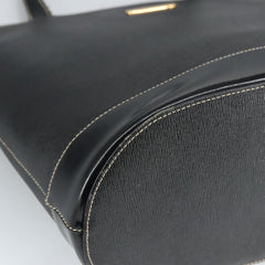 Burberry Handle Tote Leather