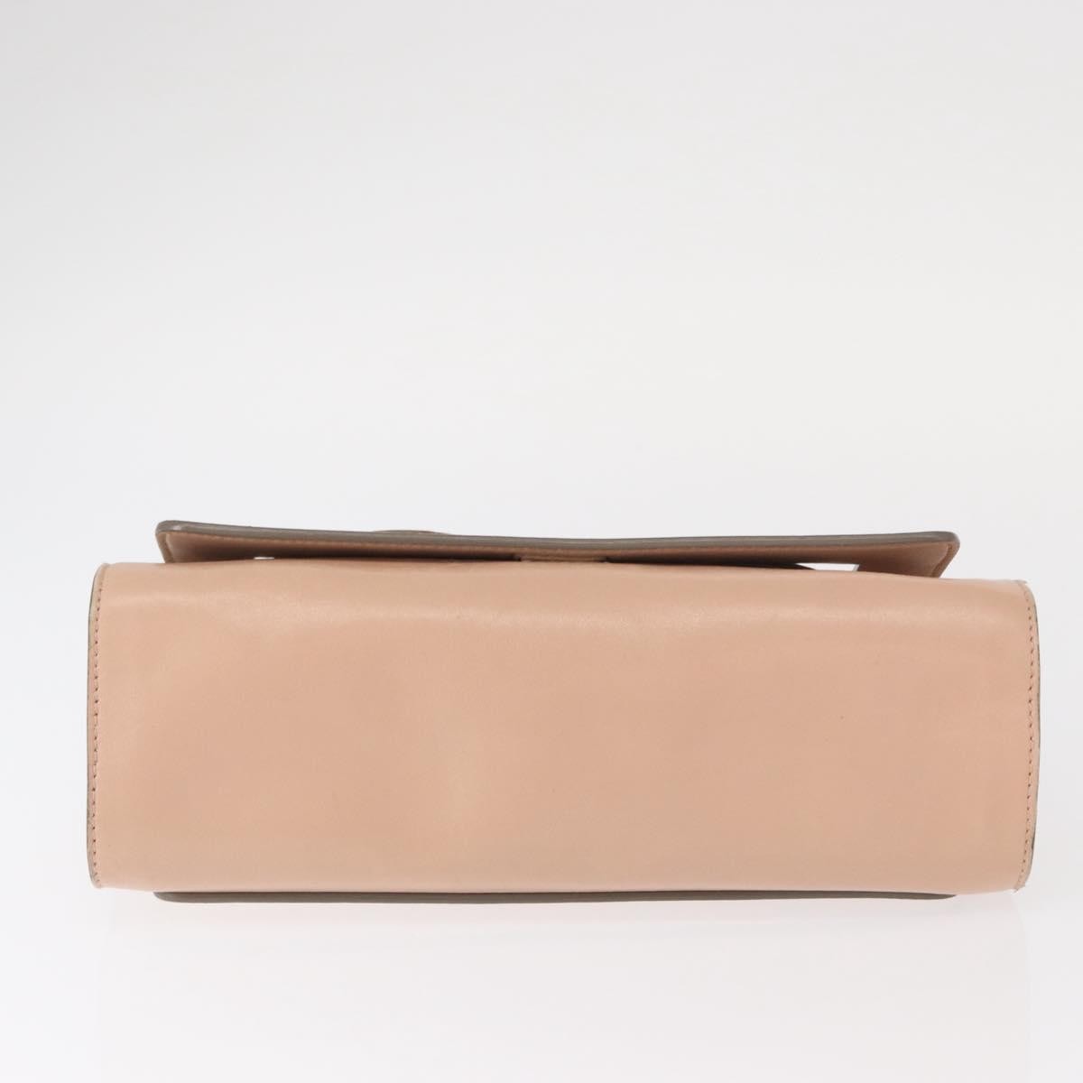 Chloe Elle Chain Clutch Leather