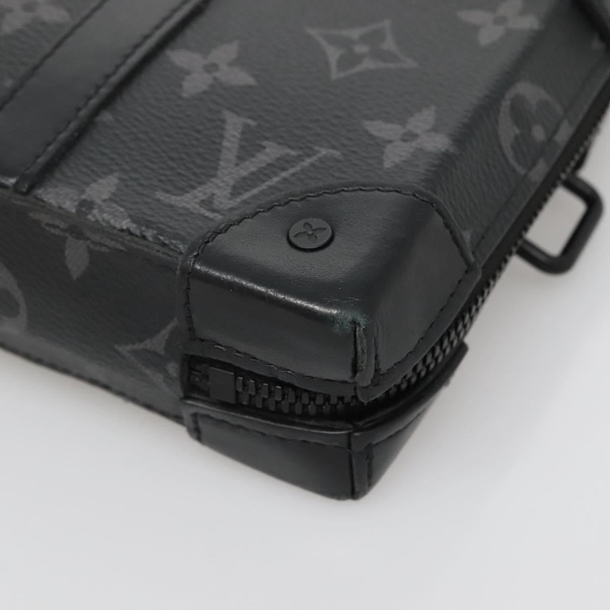 Louis Vuitton Soft Trunk Wallet Monogram Eclipse Canvas