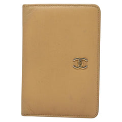 Chanel CC Card Case Leather