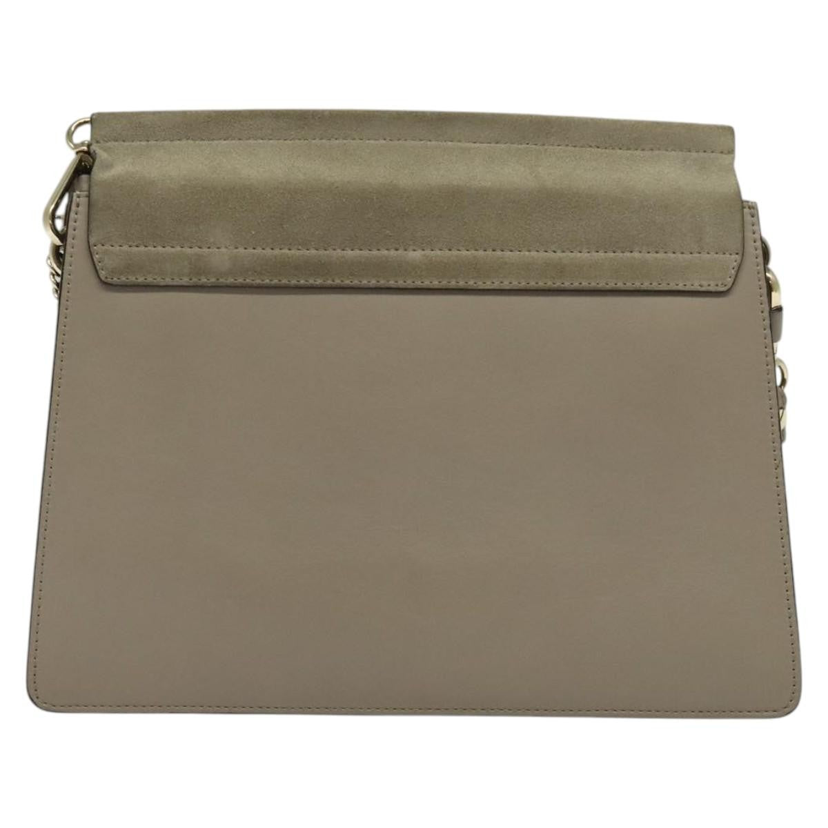 Chloe Faye Shoulder Bag Leather and Suede