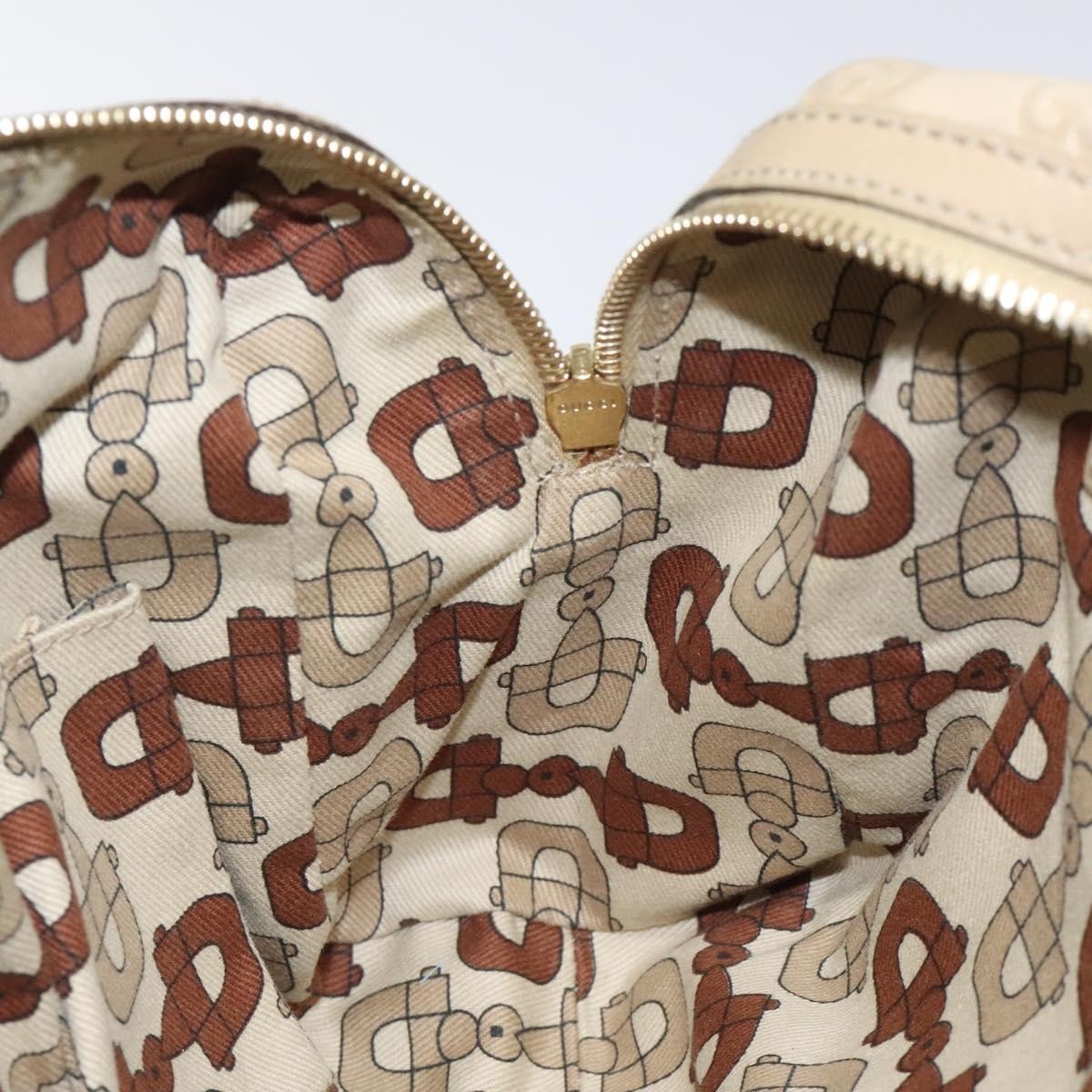 Gucci Vintage Interlocking G Shoulder Bag Leather