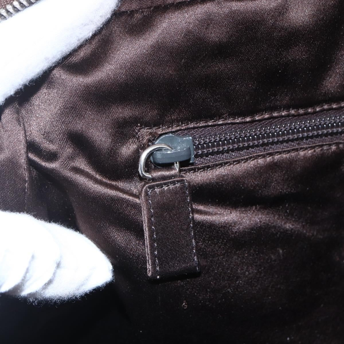 Prada Bowler Bag Canvas with Leather