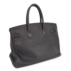 Hermes Birkin Handbag Black Togo with Palladium Hardware