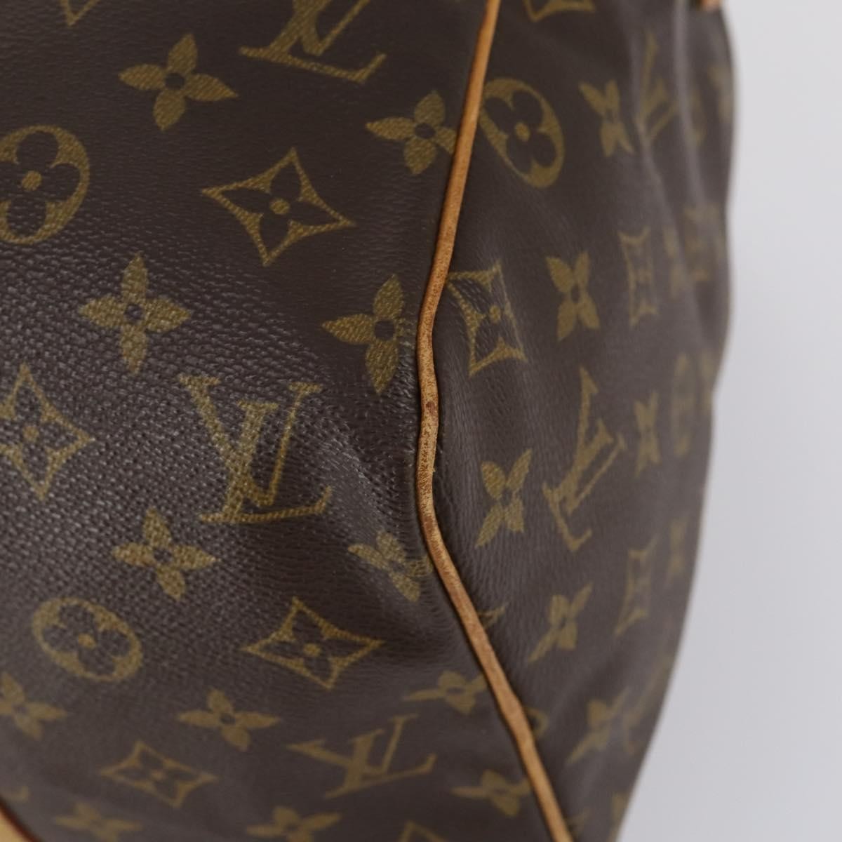 Louis Vuitton Sac Souple Handbag Monogram Canvas