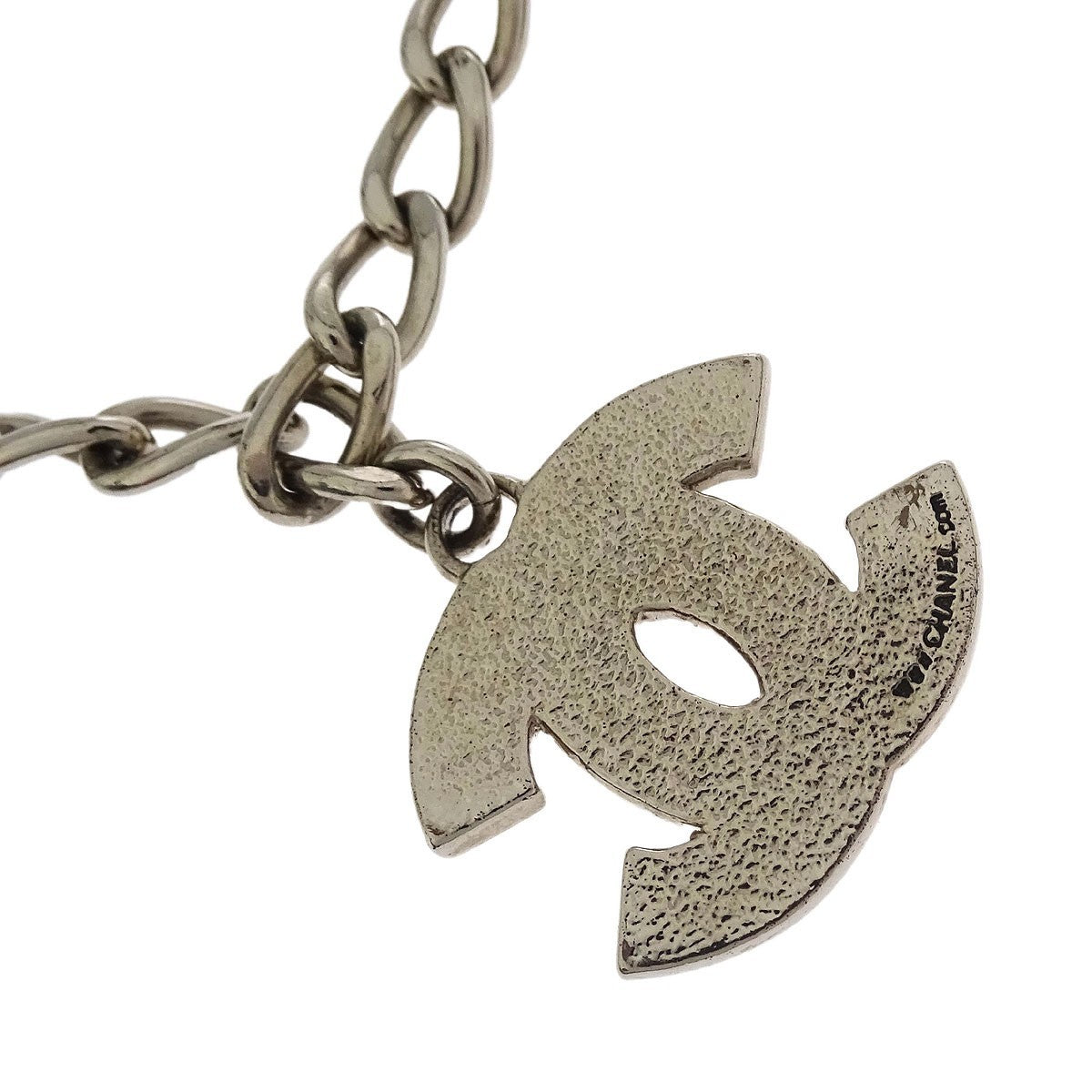 Chanel CC Pendant Necklace Metal