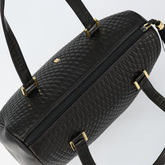 Bally Vintage Handbag Quilted Leather