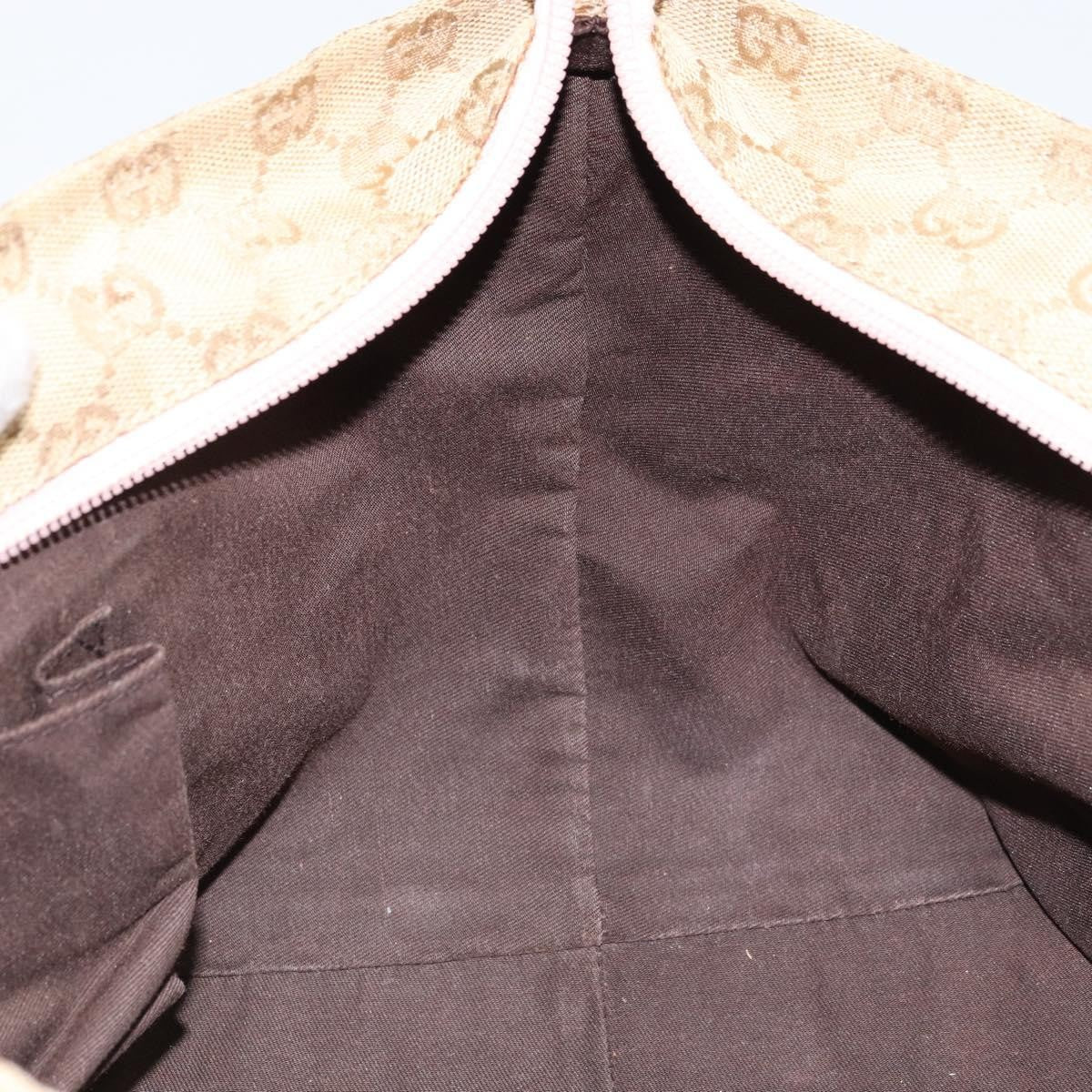 Gucci Web Zip Tote GG Canvas