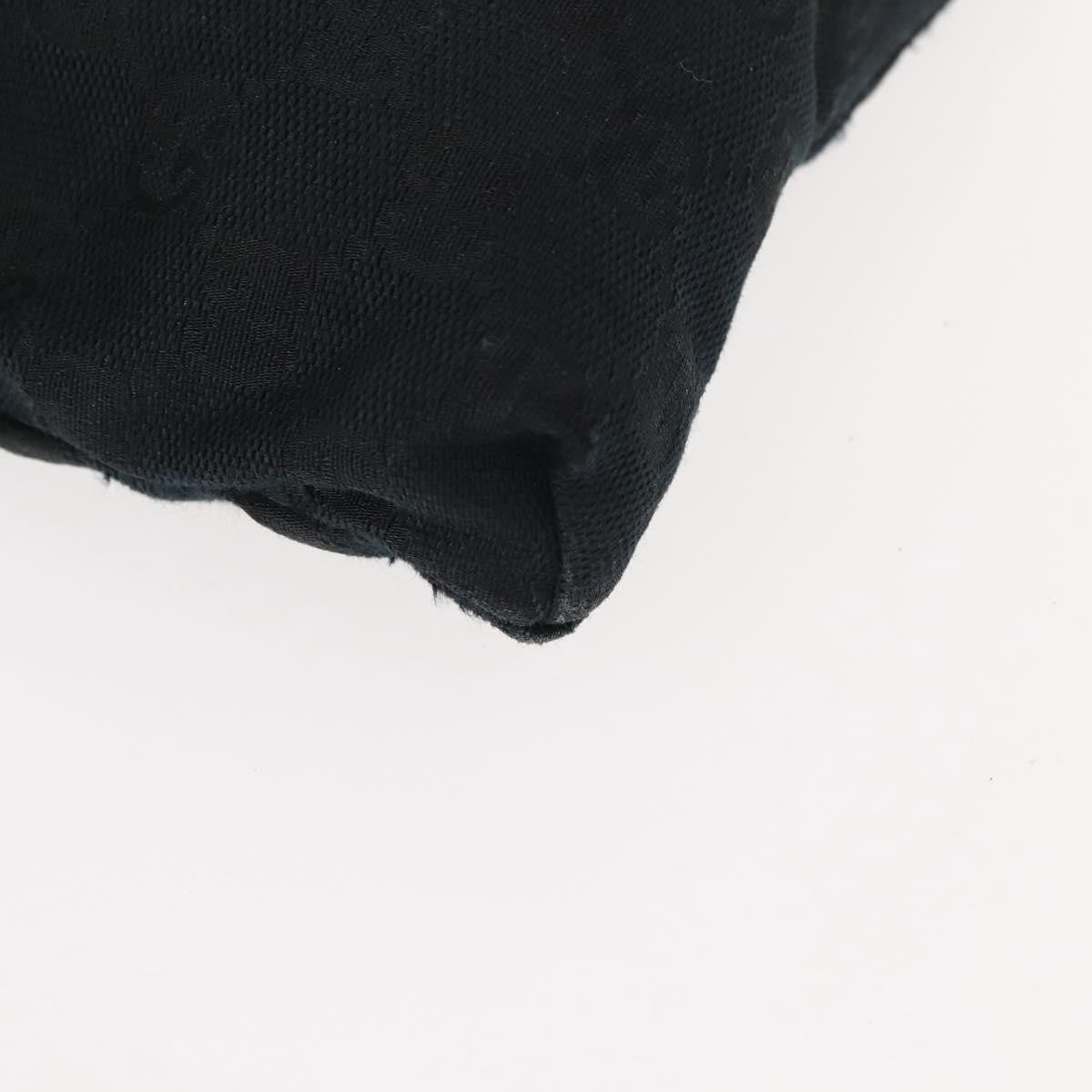 Gucci Vintage Double Belt Bag GG Canvas with Leather