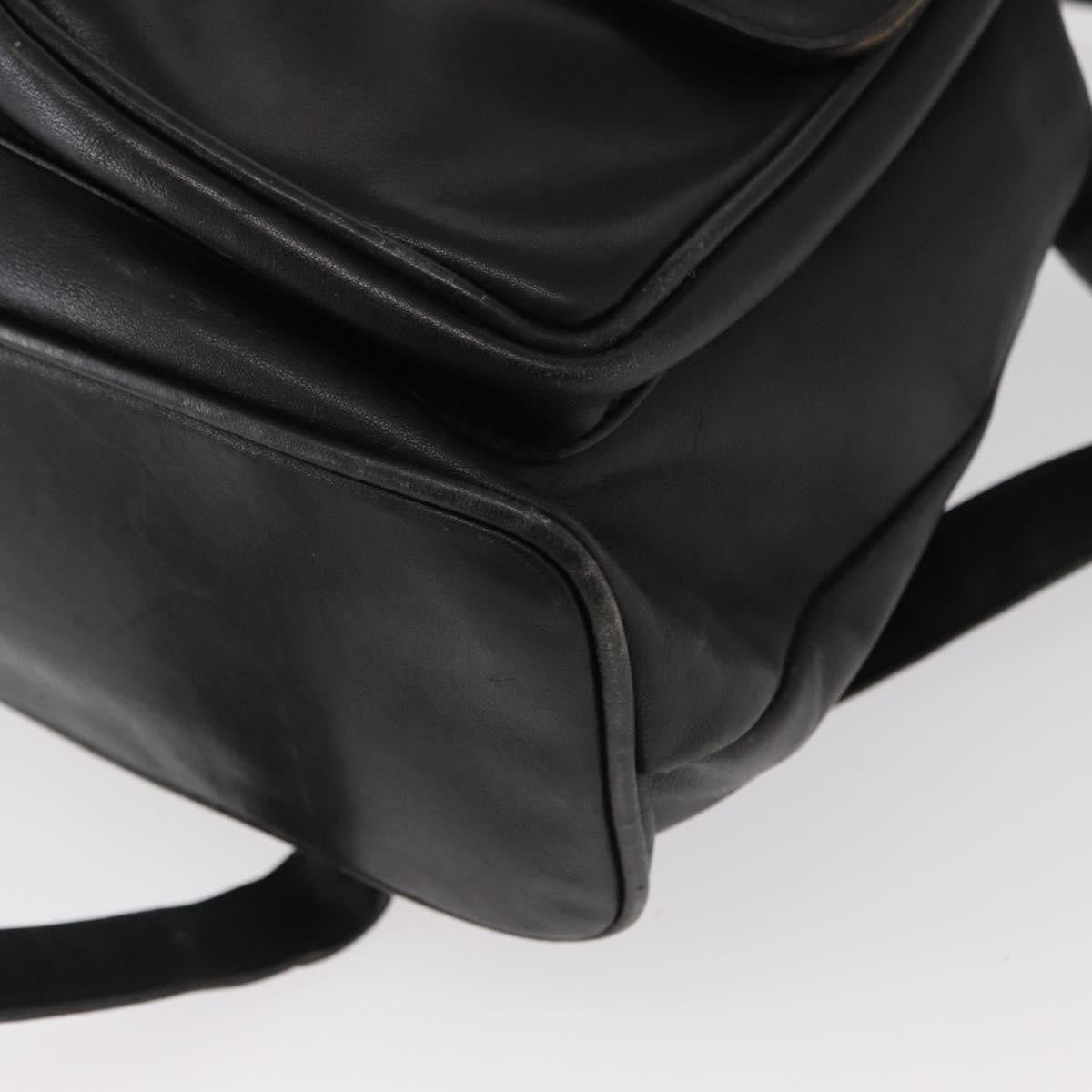 Gucci Vintage Bamboo Backpack Leather