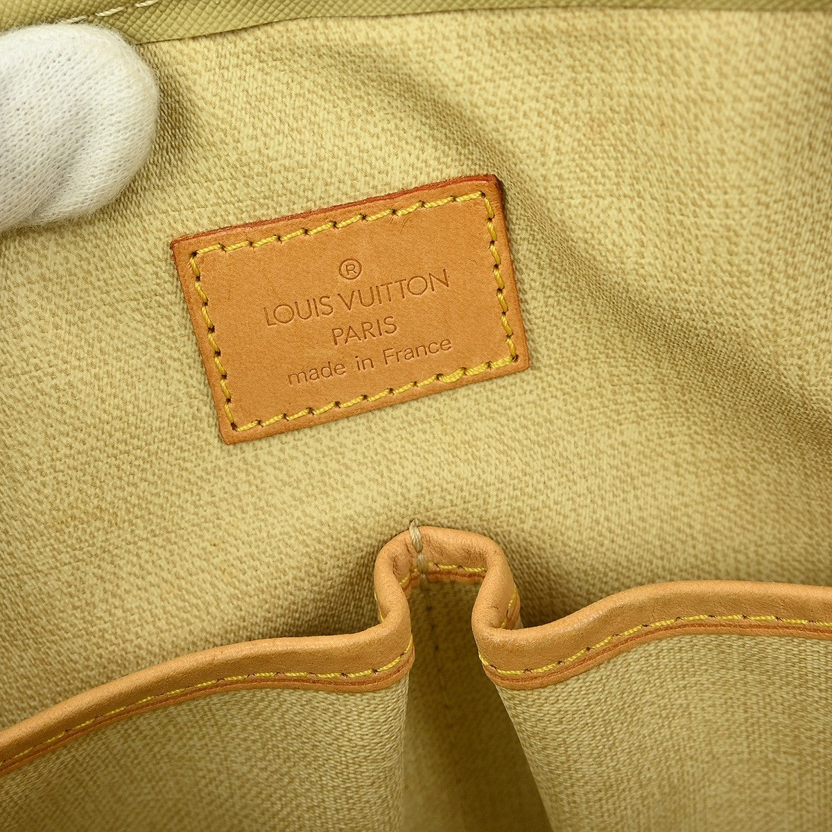 Louis Vuitton Trouville Handbag Monogram Canvas