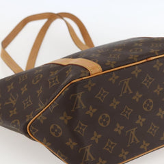 Louis Vuitton Shopping Sac Handbag Monogram Canvas