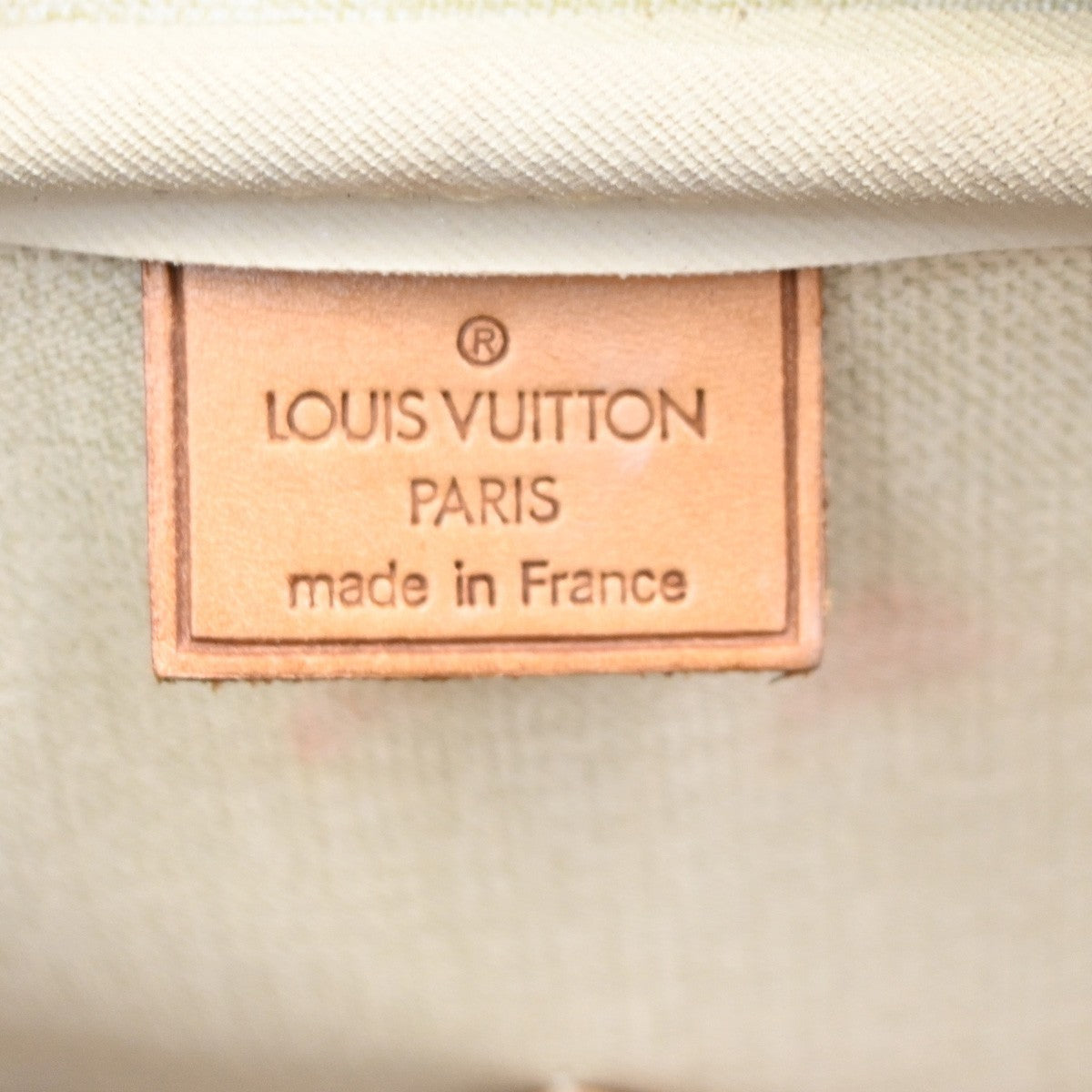 Louis Vuitton Deauville Handbag Monogram Canvas