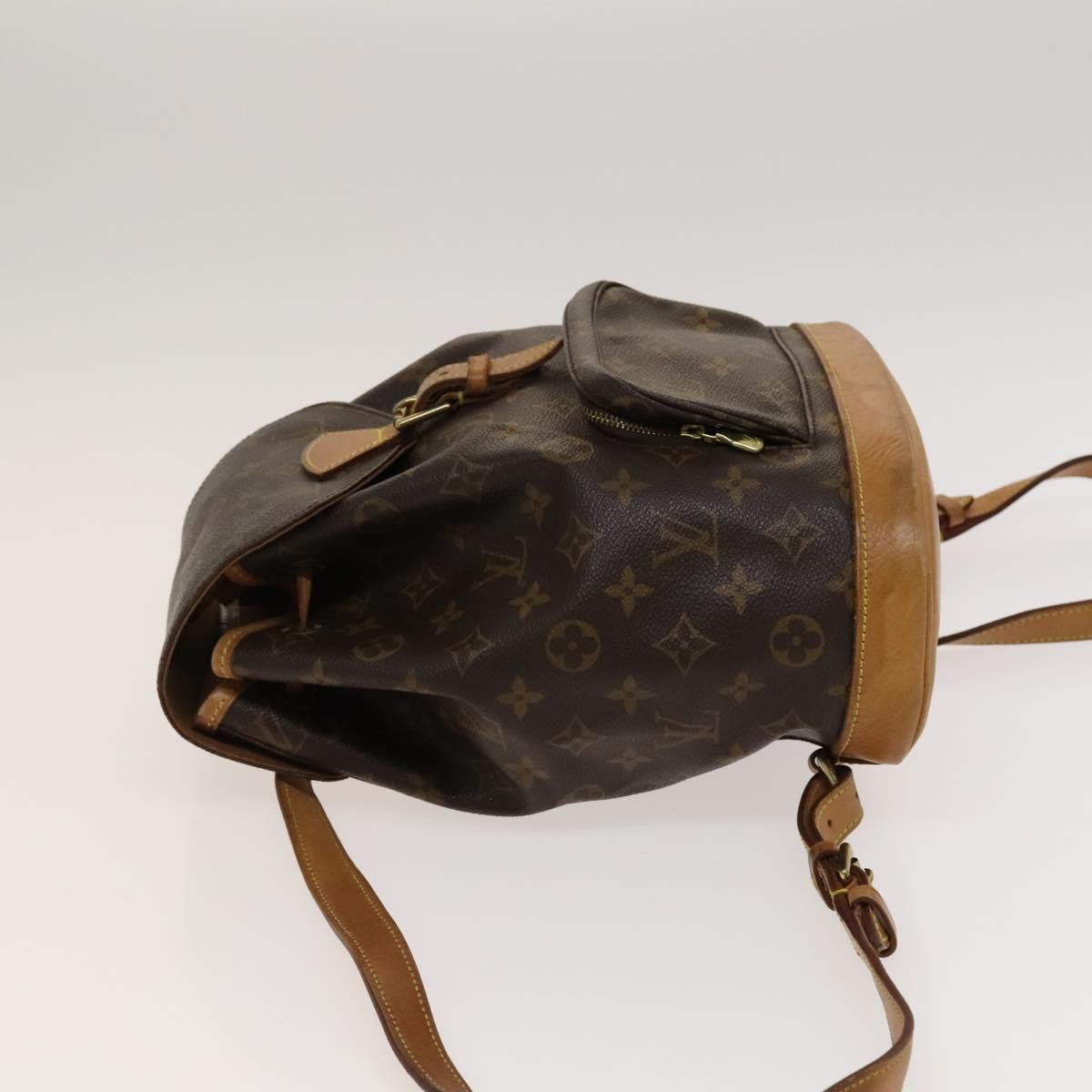 Louis Vuitton Vintage Montsouris Backpack Monogram Canvas