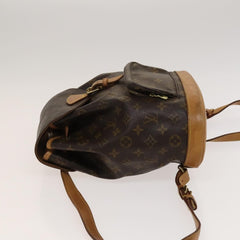 Louis Vuitton Vintage Montsouris Backpack Monogram Canvas