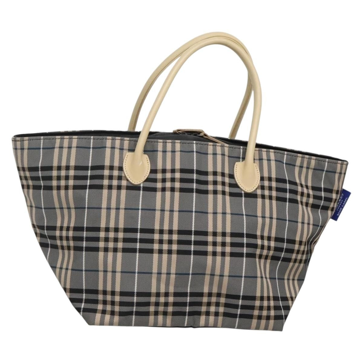 Burberry Nova Check Tote Nylon