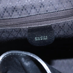 Gucci Vintage Bamboo Backpack Leather