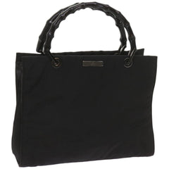 Gucci Bamboo Shopper Tote Canvas