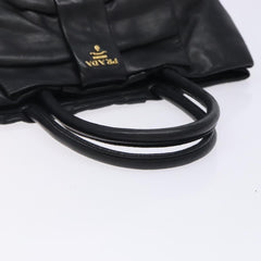 Prada Bow Tote Leather