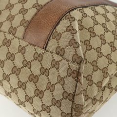 Gucci Bamboo Bar Tote GG Canvas