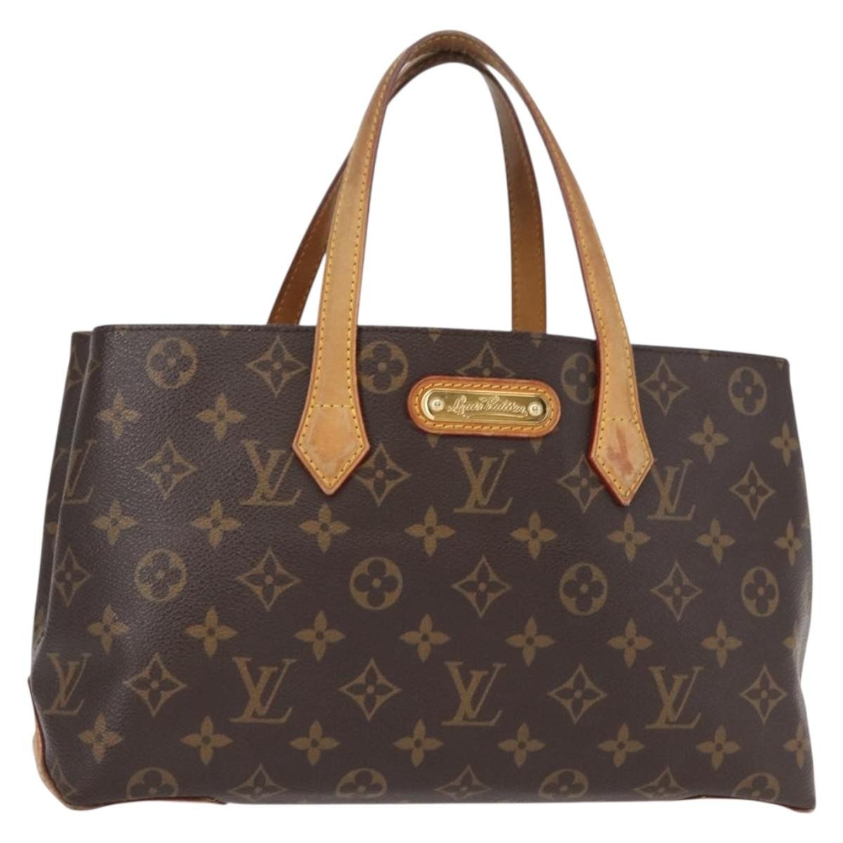 Louis Vuitton Wilshire Handbag Monogram Canvas
