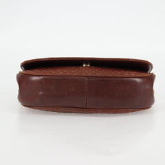 Bally Vintage Chain Shoulder Bag Quilted Leather