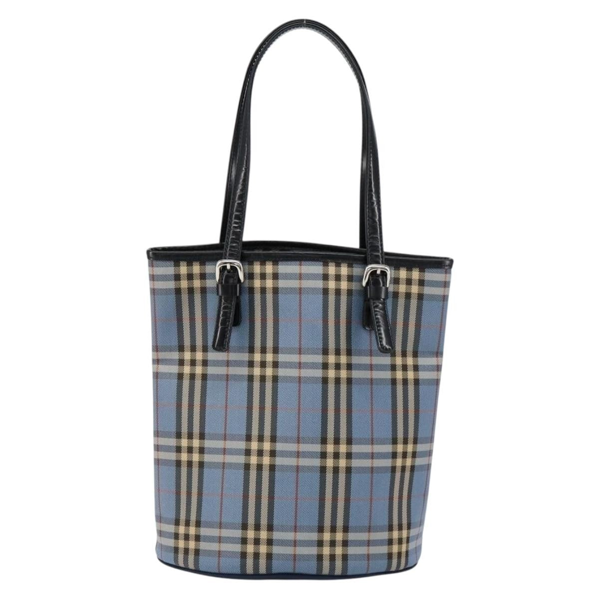 Burberry Blue Label Tote Bag Canvas
