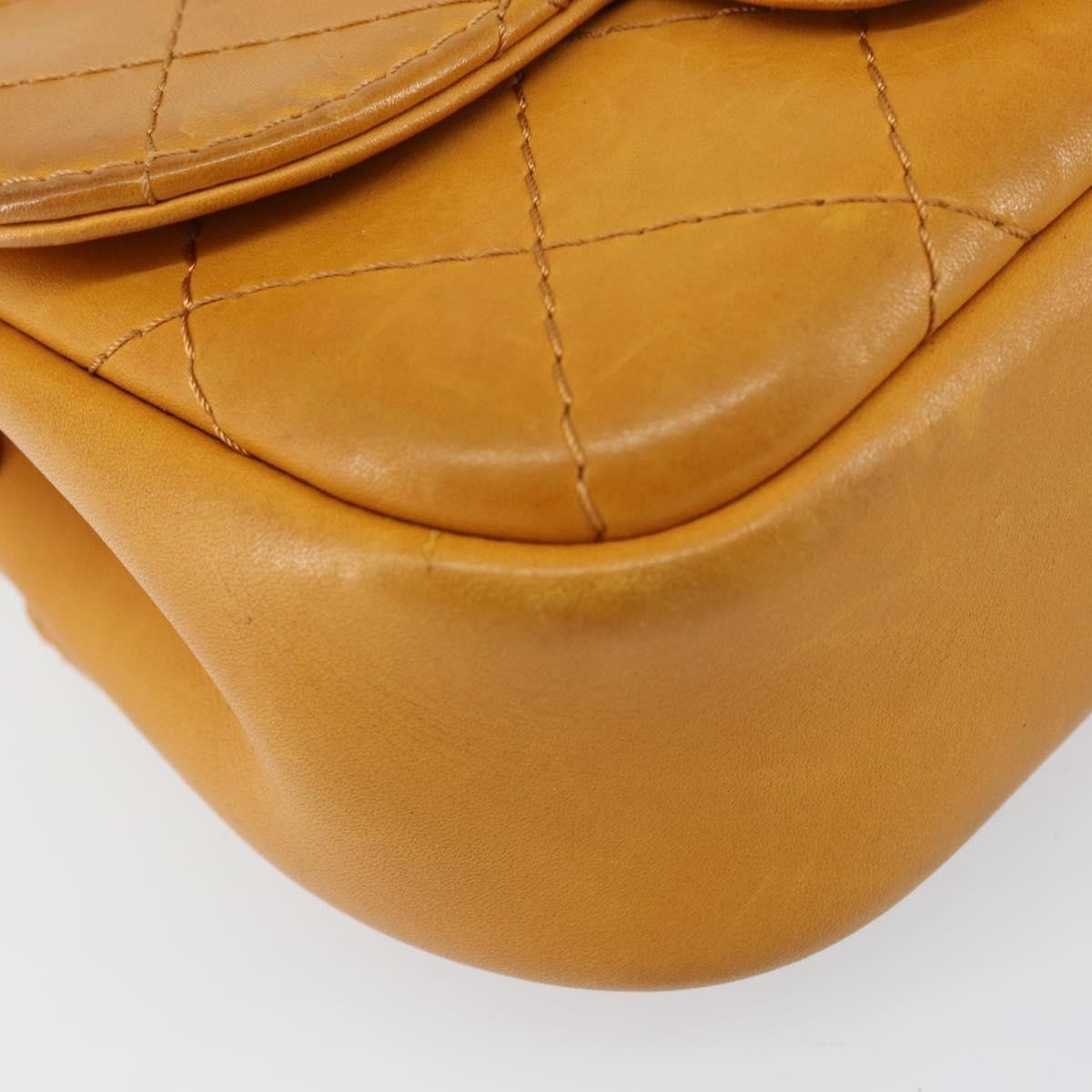 Chanel Chain Flap Bag Quilted Leather