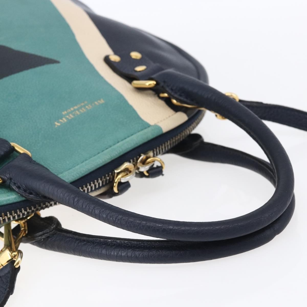 Burberry Bloomsbury Satchel Printed Leather