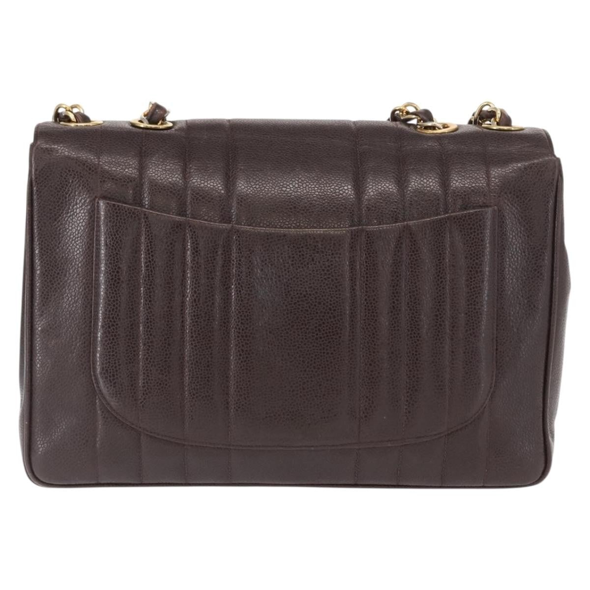 Chanel Vintage Classic Single Flap Bag Vertical Quilt Lambskin