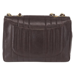 Chanel Vintage Classic Single Flap Bag Vertical Quilt Lambskin