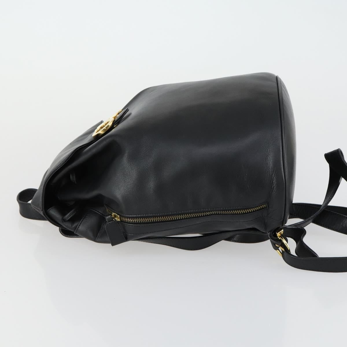 Salvatore Ferragamo Gancini Backpack Leather