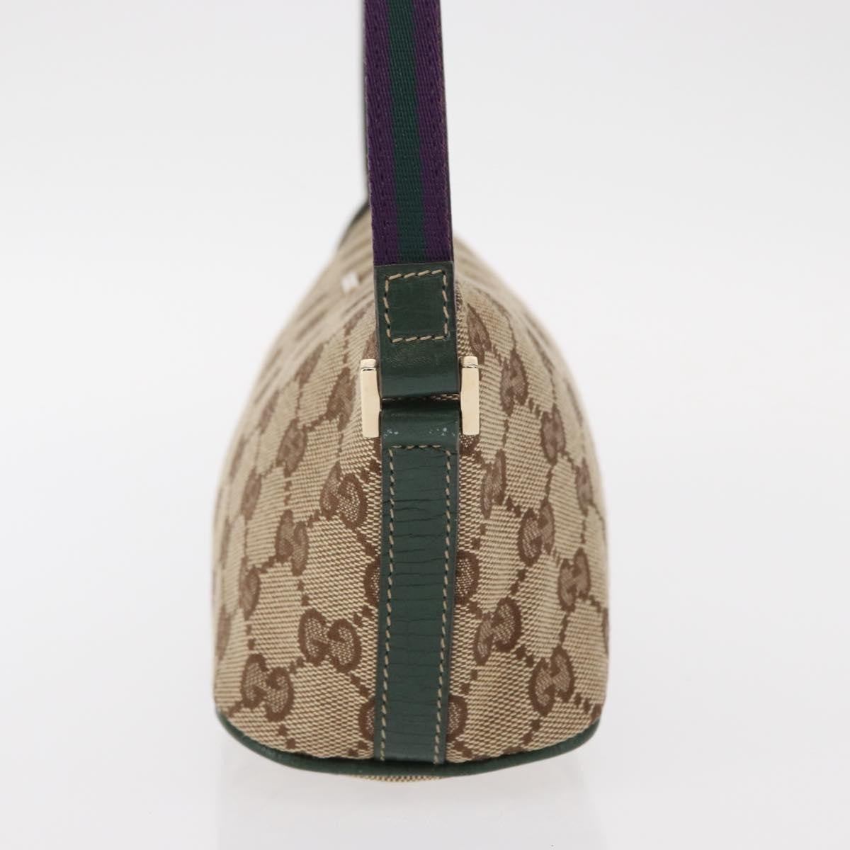 Gucci Vintage Boat Pochette GG Canvas