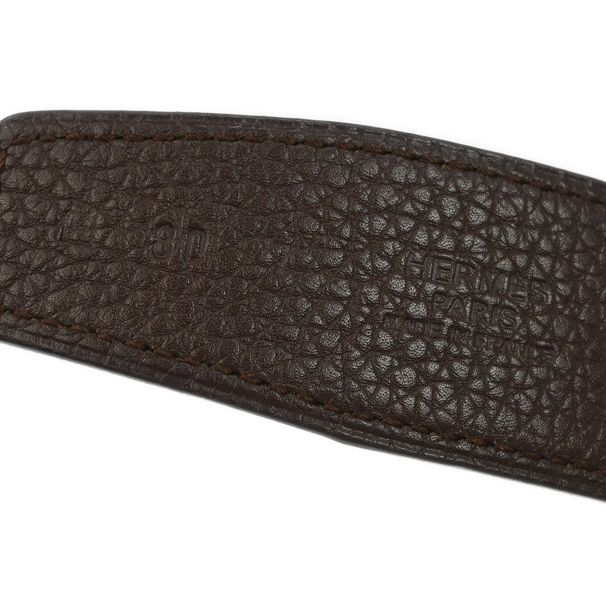 Hermes Constance Reversible Belt Leather